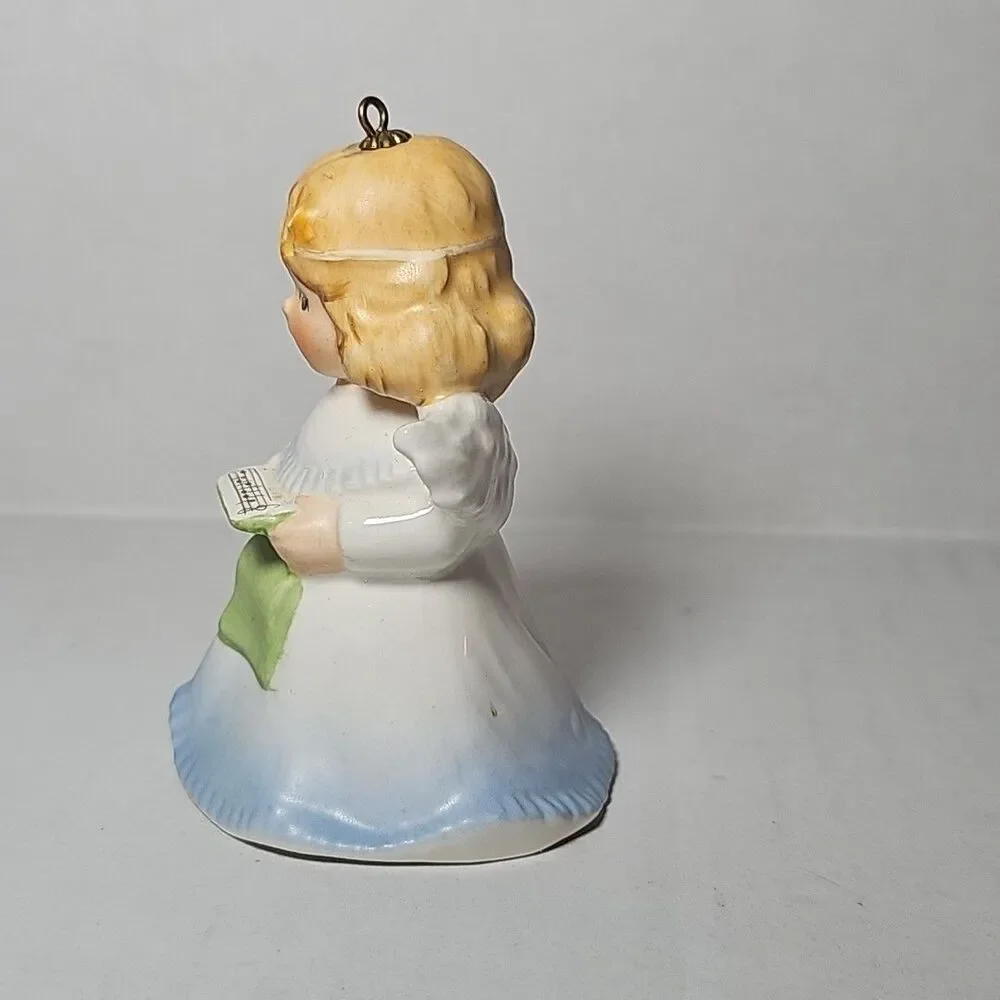 Vintage 1988 Goebel Angel Bell Christmas Ornament
